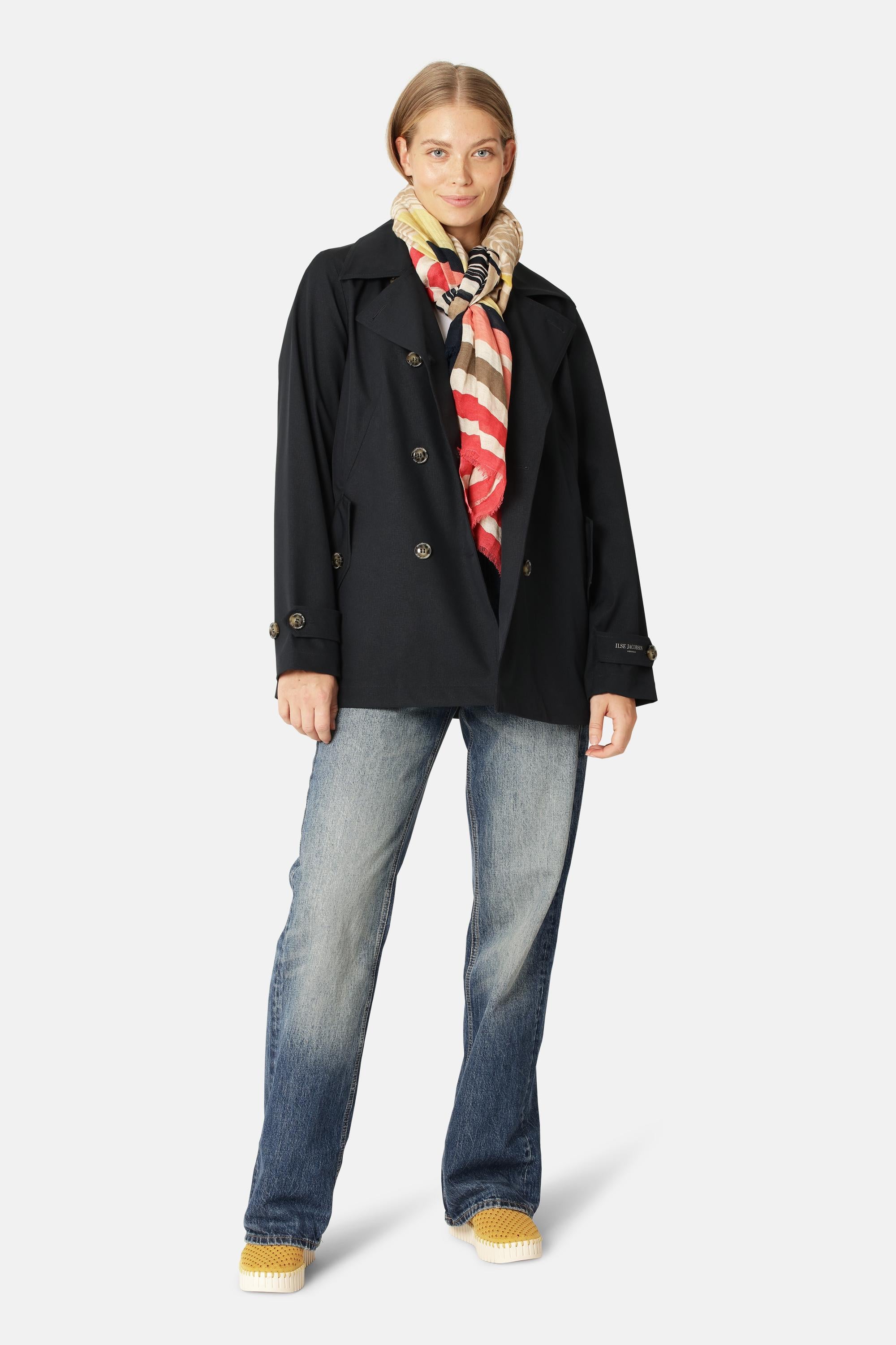 Regen Peacoat - Dark Indigo